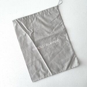Manolo Blahnik‎ Dust Bag Gray